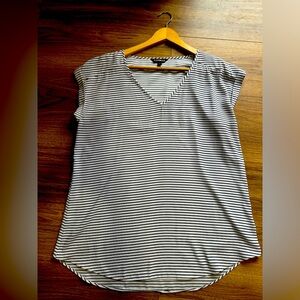 Express Striped Women’s Blouse, Size L